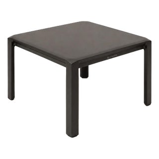 Teak and Garden Outdoor Side Table For Sale