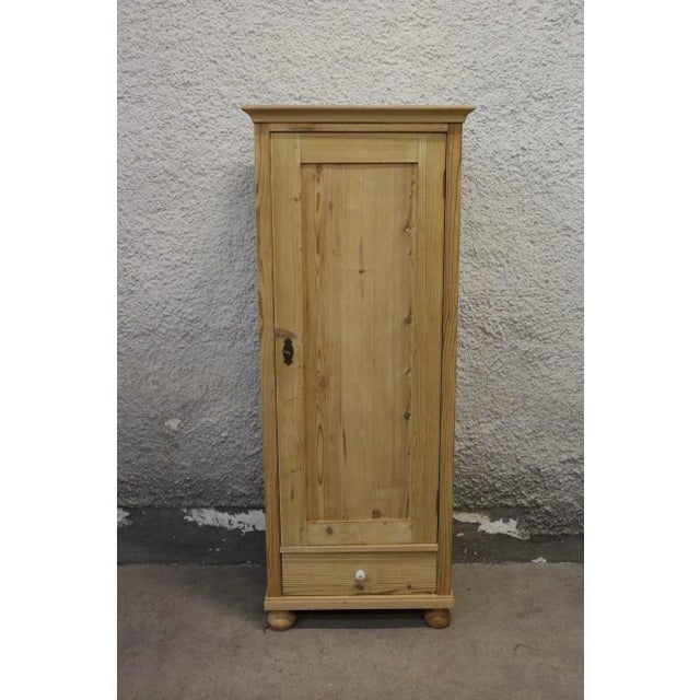 1920s Spruce Pillar Cabinet, 1920s For Sale - Image 5 of 5