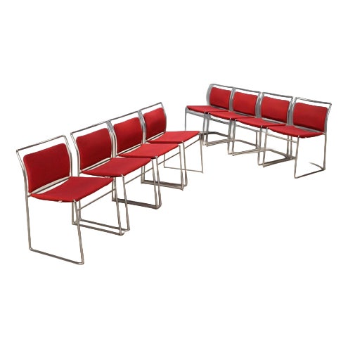 Tulu Chairs by Kazuhide Takahama for Gavina, Set of 8 For Sale