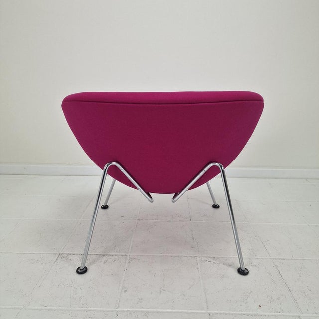Orange Slice Chair with Ottoman by Pierre Paulin for Artifort, 1980s, Set of 2 For Sale - Image 9 of 18