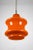 Mid-Century Orange Glass Pendant Lamp, 1970s For Sale - Image 4 of 18