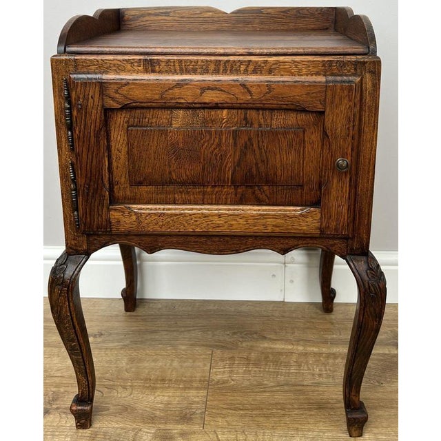 Add classic French charm to your bedroom with this Vintage French Louis bedside table , beautifully crafted from oak ....