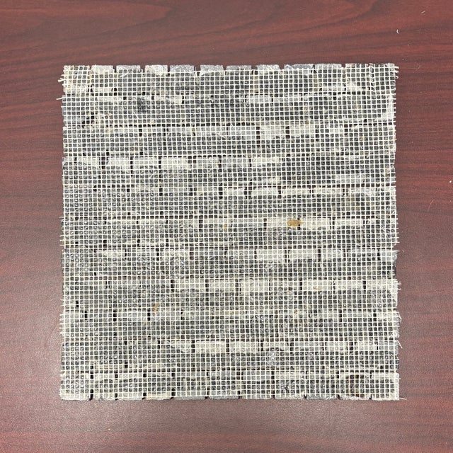 Saumur Black Marble Polished Broken Tessere Mosaic For Sale - Image 4 of 4