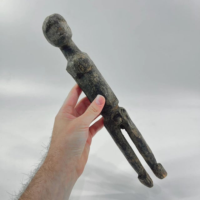 Wood Early 20th Century Lobi Figure Ghana For Sale - Image 7 of 7