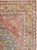 This early 20th-century Persian Tabriz carpet presents an elaborate central medallion composition in soft blue, sage...