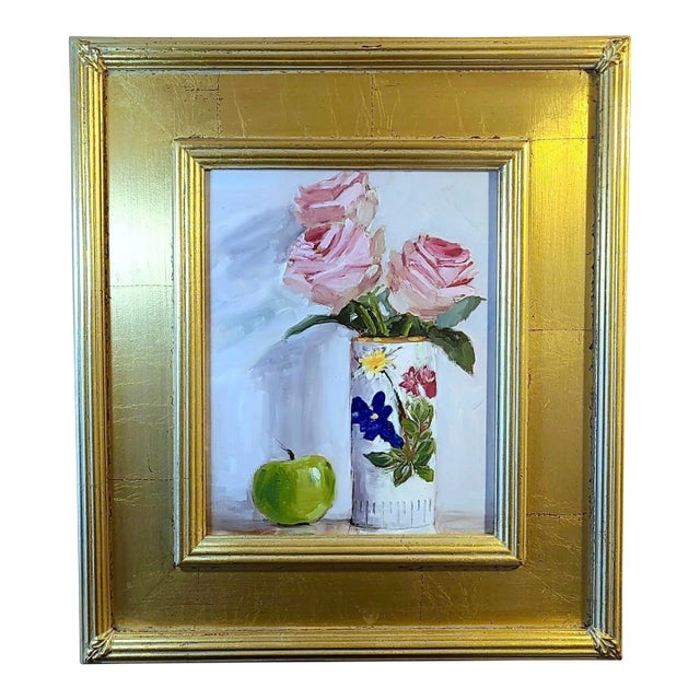 Original Oil Painting on Canvas, Framed For Sale