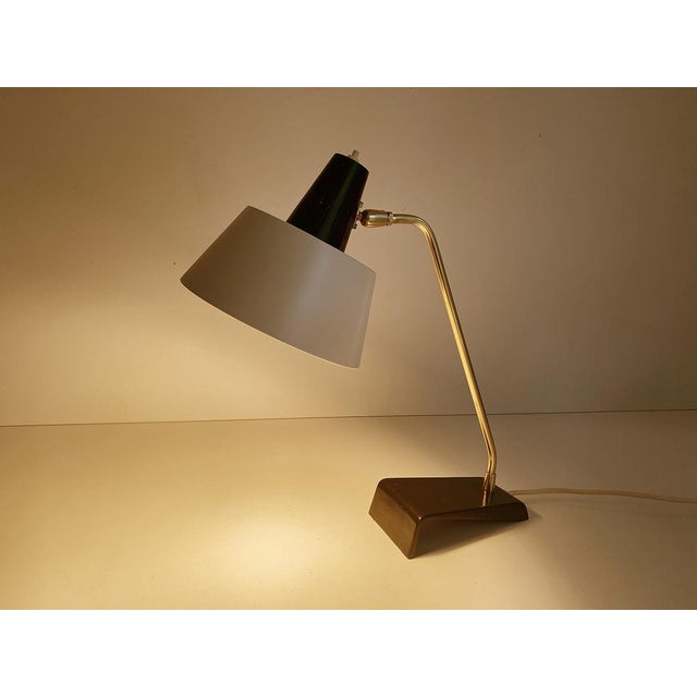 Black Vintage Desk Lamp from Kaiser Leuchten, 1950s For Sale - Image 8 of 18