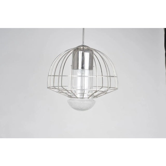 Mid-Century Pendant Lamp attributed to Kamenický Šenov, 1970s, in Flawless conditions. Designed 1970 to 1979 This piece is...