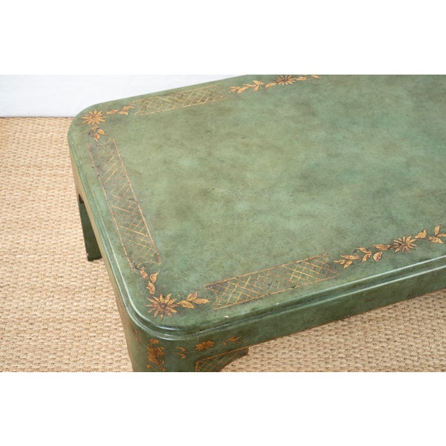 Vintage Hand Painted Coffee Table For Sale In San Diego - Image 6 of 9