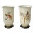 Pair Bird Vases by Tirschenreuth 1930s For Sale