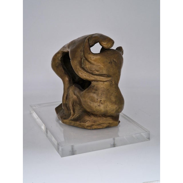 Turcato, Sculpture, 1972, Bronze For Sale - Image 4 of 12