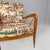 Set of Mid-Century Modern Italian Wooden Armchairs with Brown Decorated Fabric, 1960s For Sale - Image 13 of 18