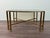 Vintage Hollywood Regency Style Brass and Smoked Glass Coffee Table, 1970s For Sale - Image 4 of 17