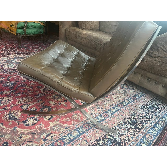 1970s Knoll Barcelona Chairs For Sale In Boise - Image 6 of 7