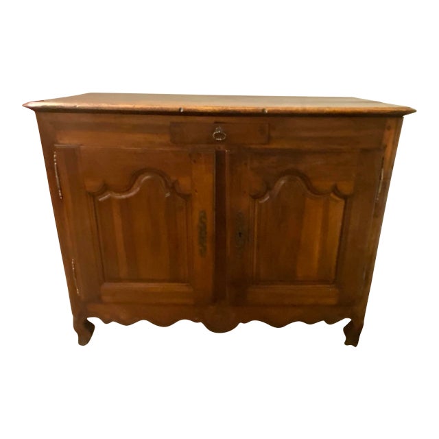 18th Century French Walnut Buffet For Sale