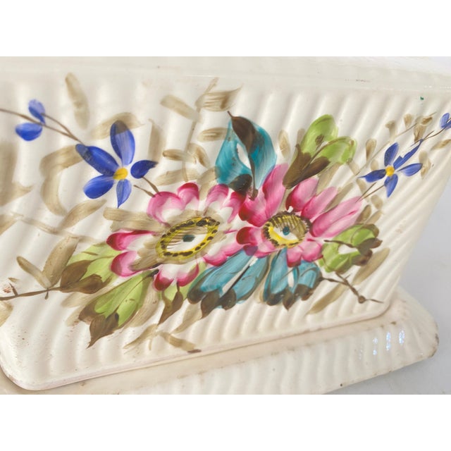 Cheese Tray in Ceramic in White Color, France, 1970s For Sale - Image 9 of 14