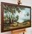 Textile Tranquil Australian Landscape with Eucalyptus Trees - Vintage 20th Century Art 1960 Circa For Sale - Image 7 of 14