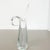Flavio Poli Large Floral Crystal Glass Vase attributed to Flavio Poli for Art Vannes, France, 1970s For Sale - Image 4 of 18