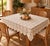 Vintage Crochet Tablecloth or Bedspread Doily Design Ecru Handmade For Sale - Image 4 of 5