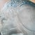 Kig Vintage 10.5" Blue Pressed Glass Grapes and Leaves Tableware Dinner Plates, Set of 7 For Sale In Boise - Image 6 of 11