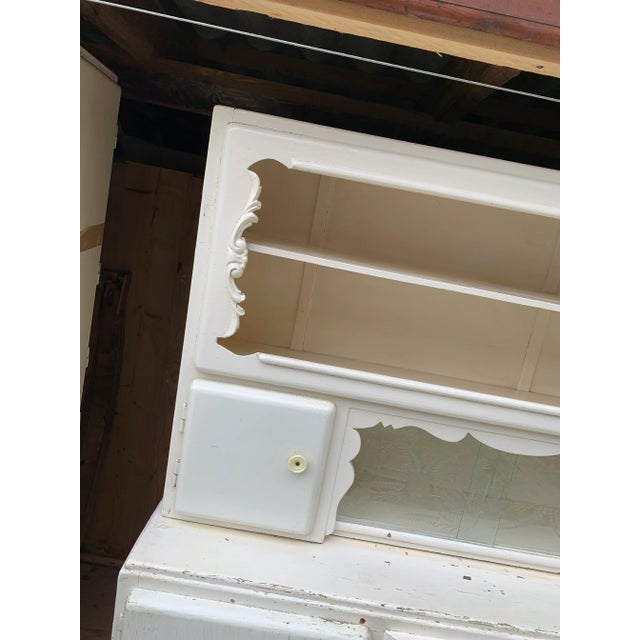 Art Deco Two-Piece Kitchen Cupboard For Sale - Image 9 of 10