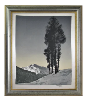 Hans Figura, Winter Landscape, Circa 1950