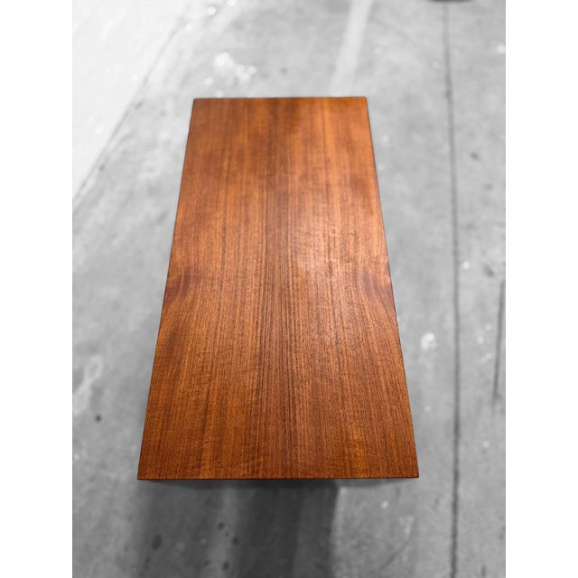 Brown Danish Teak Chest of Drawers attributed to Arne Vodder, Denmark, 1960s For Sale - Image 8 of 13