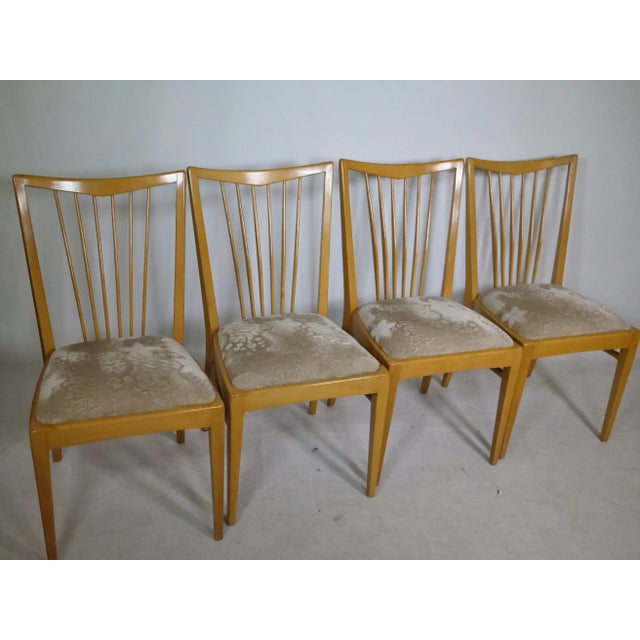 Mid-Century Wooden Dining Chairs, 1960s, Set of 4 For Sale - Image 10 of 10