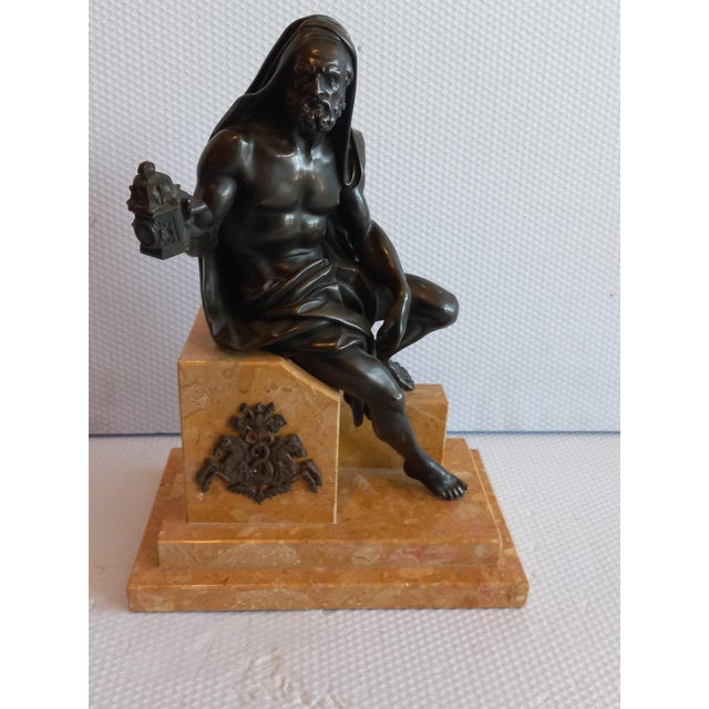 Diogenes Sculpture, 1800s, Bronze For Sale - Image 14 of 14