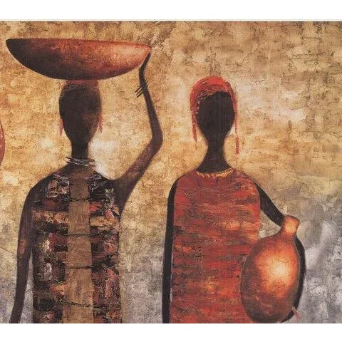 Figurative Michel Rauscher to the Gathering, 2004 Lithograph For Sale - Image 3 of 4