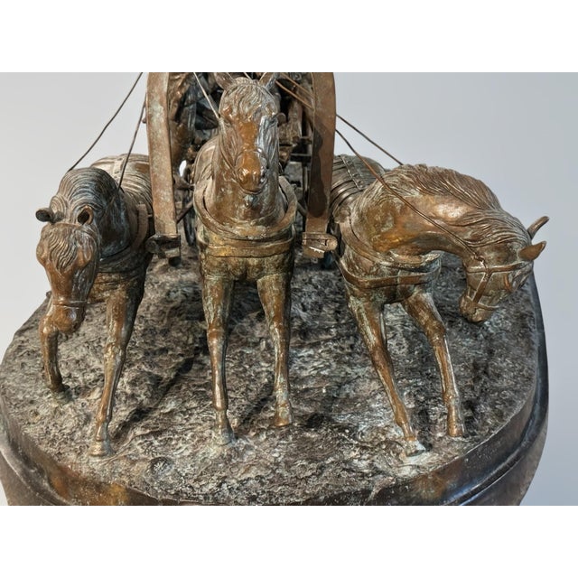 Early 20th Century Traditional Large Kaza Bronze Style After Abraham CF Woerffelz For Sale In Charlotte - Image 6 of 9