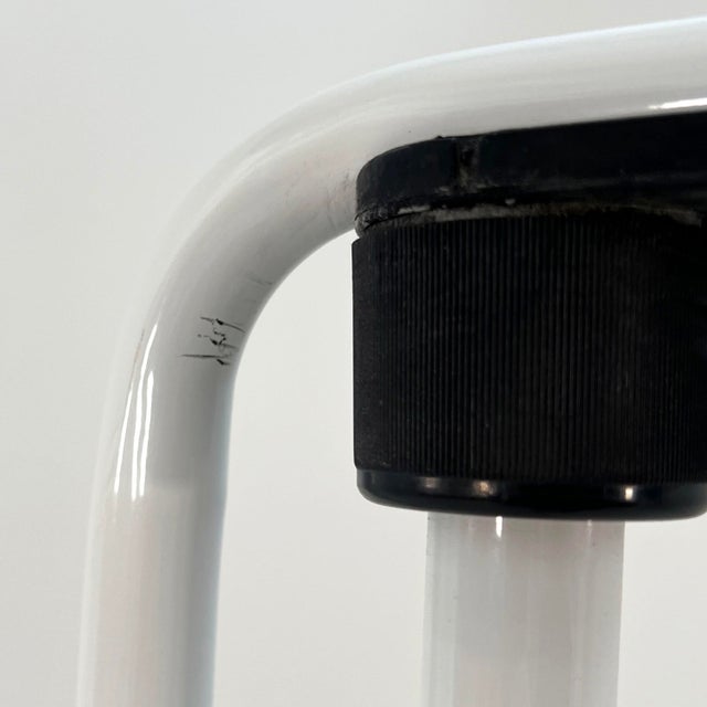 1980s Large Red Neon Floor Lamp by Gian N. Gigante for Zerbetto, 1980s For Sale - Image 5 of 10