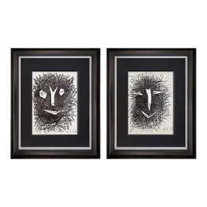 2 Pablo Picasso Original Lithograph (2pc Set) +Catalogue Ref: C125 B1108