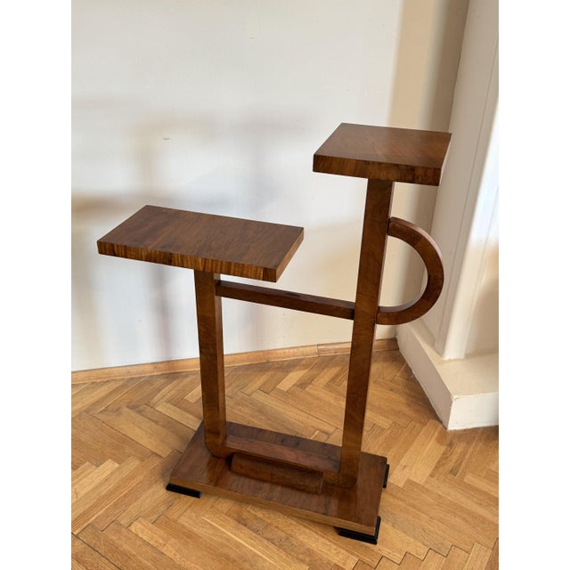 Vintage Art Deco Plant Stands, 1930s, Set of 2 For Sale - Image 4 of 14