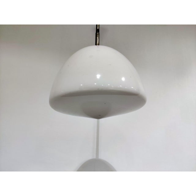 Vintage Opaline Pendant Lamp, 1930s For Sale - Image 7 of 9