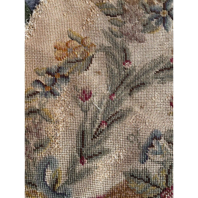 French Needlepoint Chair Cover Tapestry from Bobyrug, 1890s For Sale - Image 17 of 18