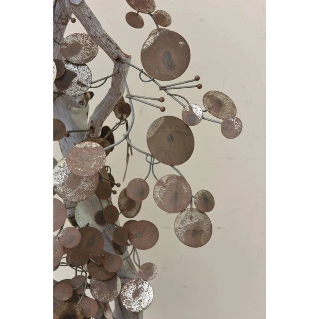 Curtis Jere Raindrop Life Size Tree Sculpture Vintage Final Sale For Sale - Image 4 of 10