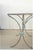 19th Century Pair of 19th Century Painted Iron Tables With Stone Top For Sale - Image 5 of 8