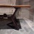 Mid-Century Modern 1950s Sculptural Dining Table Mahogany and Sapele Restored For Sale - Image 3 of 12