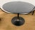 Mid-Century Modern Williams Sonoma Round Tulip Table With Black Marble Top and Pedestal Base For Sale - Image 3 of 4
