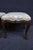 Cream Pair of Henredon French Style Cherry Footstools For Sale - Image 8 of 13