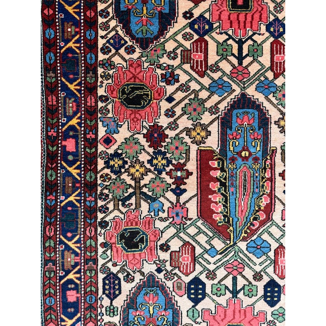 Antique Bakhtiar Rug in Wool, 1890s For Sale - Image 13 of 18