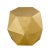 Modern Pasargad Home Lexi Brass Finish Side Table For Sale - Image 3 of 7