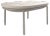Lace Cream 90 Low Table by Mowee For Sale
