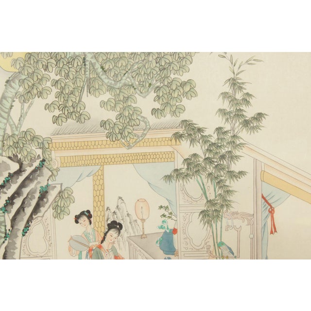 Chinese School Framed Print, Musicians For Sale - Image 10 of 18