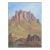 Superstition Mountains, Arizona Desert Vertical Landscape by Kenneth Lucas For Sale