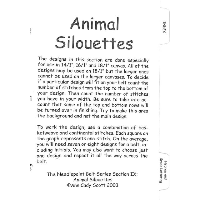 2000 - 2009 "The Needlepoint Belt Series" 2003 Scott, Anne Cady For Sale - Image 5 of 14