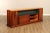 1960s 1960s Robert Whitley Custom Studio Walnut Double-Side Bookcase Cabinet For Sale - Image 5 of 13