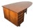Mid-Century Half Oval Shaled Partners Desk by Miller Desk & Safe Co. For Sale