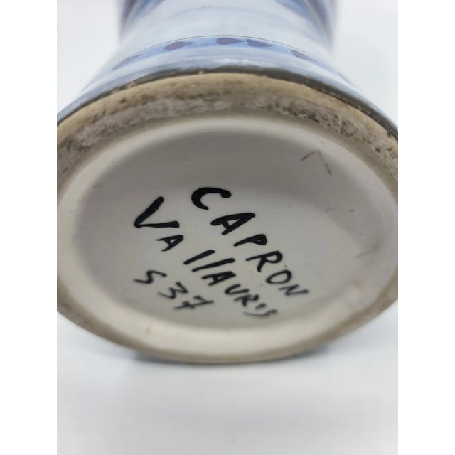 Vintage Cornet Vase in Ceramic by Roger Capron, 1950 For Sale - Image 6 of 10